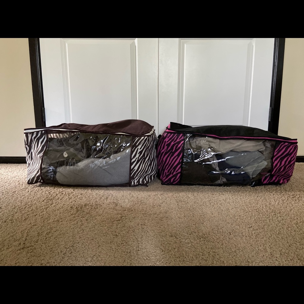 Two storage bags
